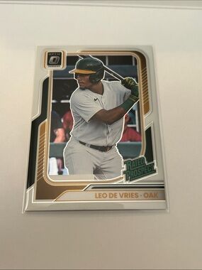 2026 Panini Donruss - Optic Rated Prospects Leo De Vries #129 Holo Prizm (RC)